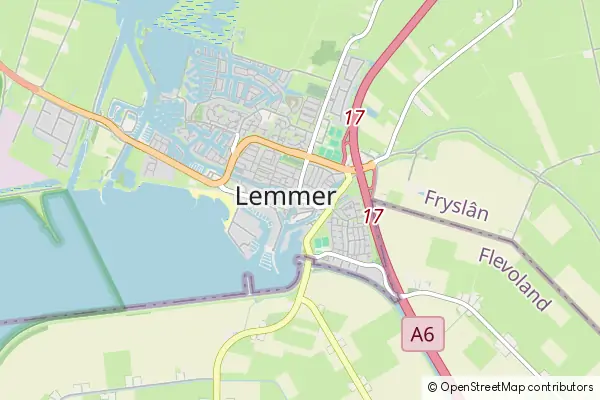 Mapa Lemmer