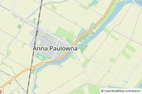 Mapa Anna Paulowna