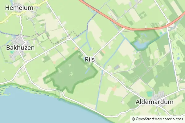 Mapa Rijs