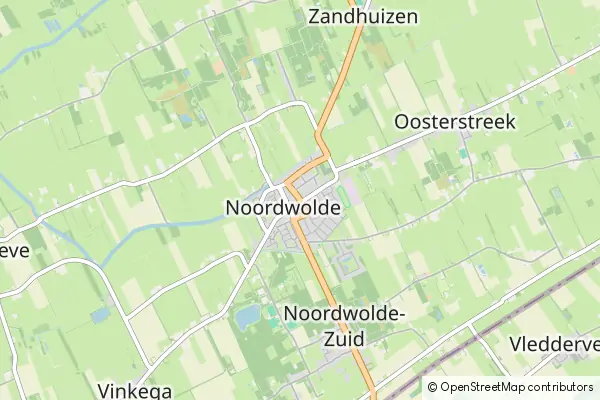 Mapa Noordwolde