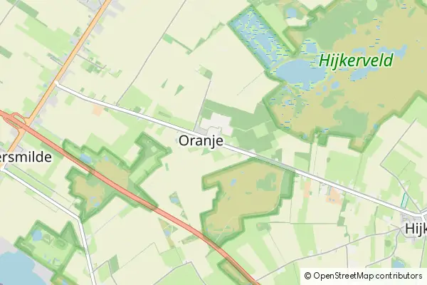 Mapa Oranje