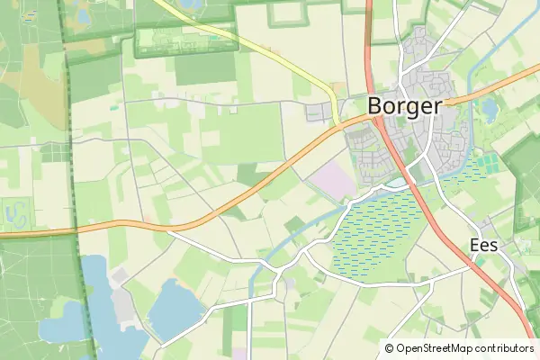 Mapa Borger