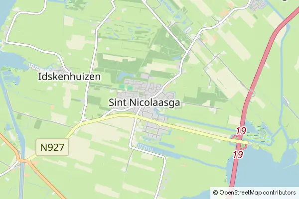 Mapa Sint Nicolaasga