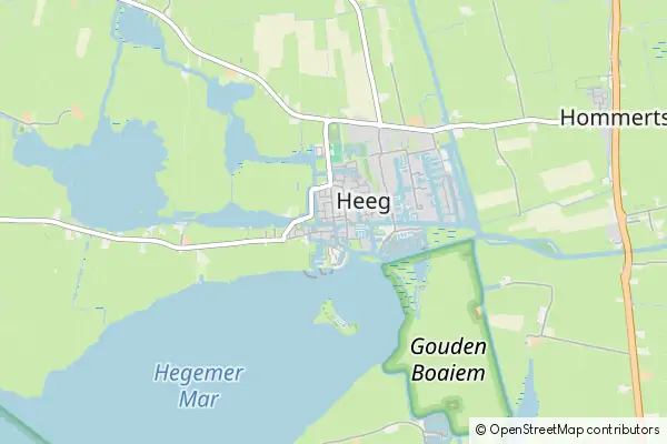 Mapa Heeg