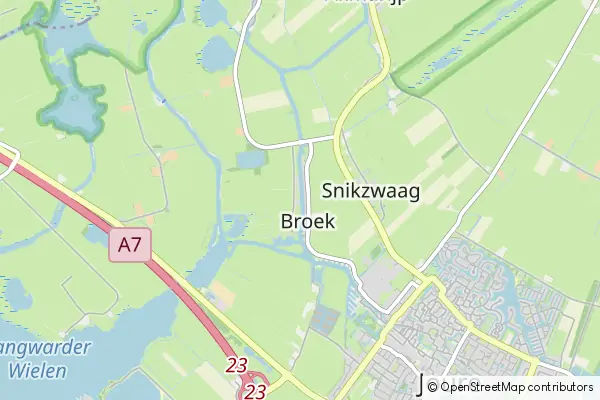 Mapa Broek