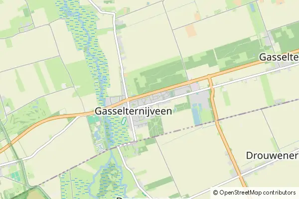 Mapa Gasselternijveen