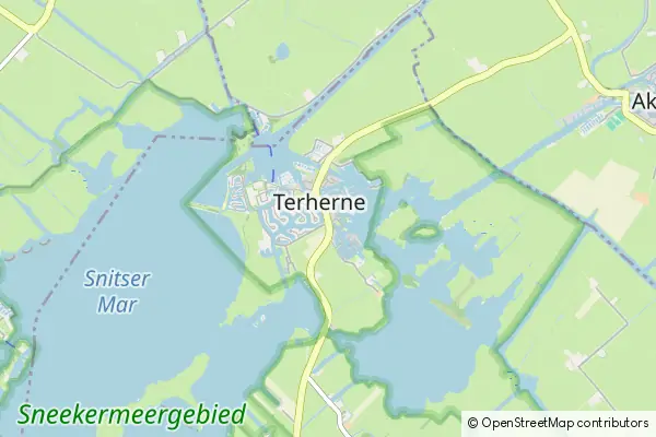 Mapa Terherne