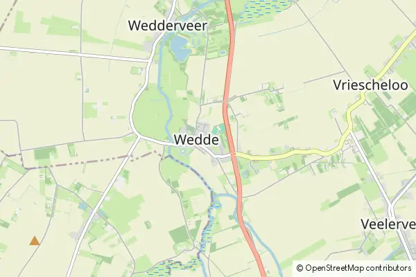 Mapa Wedde