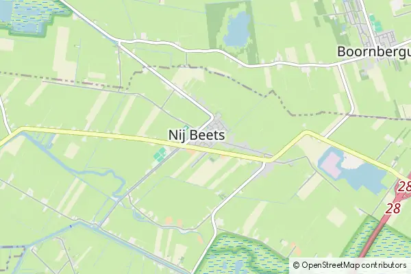 Mapa Nij Beets