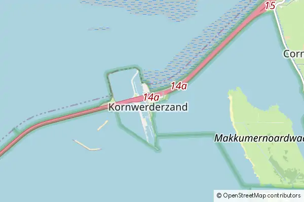 Mapa Kornwerderzand