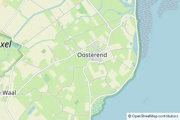 Mapa Oosterend