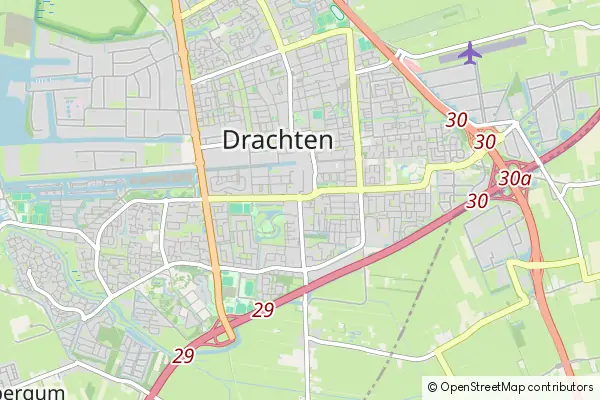 Mapa Drachten