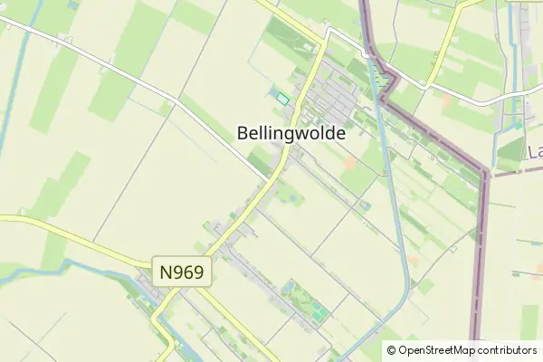 Mapa Bellingwolde