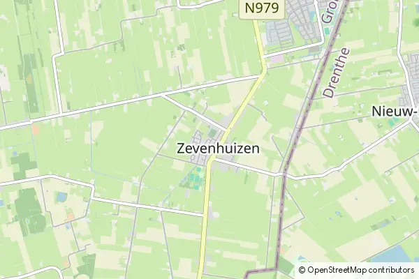 Mapa Zevenhuizen