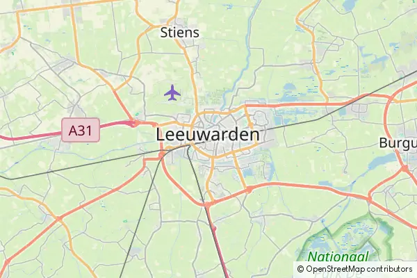 Mapa Leeuwarden