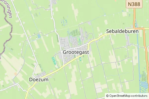 Mapa Grootegast