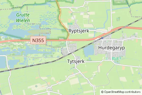 Mapa Tytsjerk