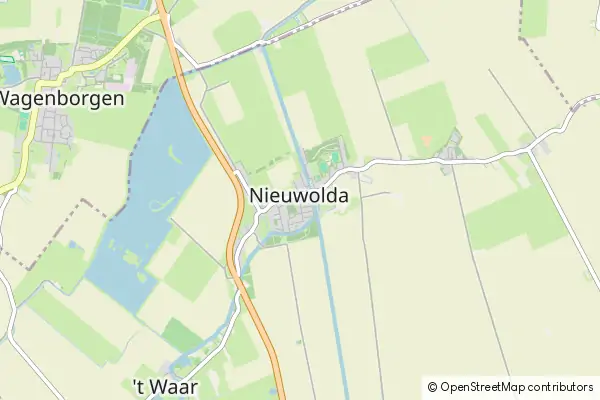 Mapa Nieuwolda