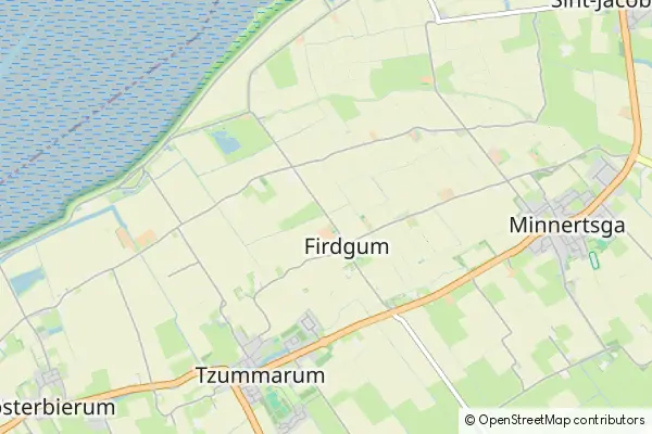 Mapa Firdgum