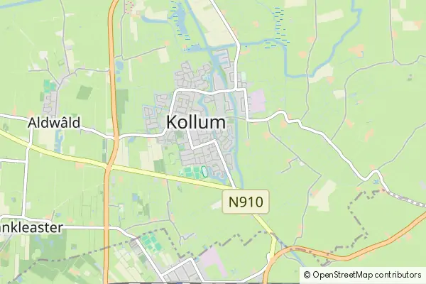 Mapa Kollum