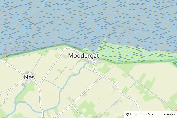 Mapa Moddergat