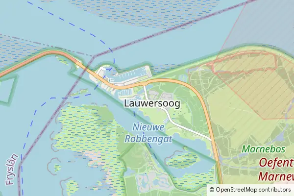 Mapa Lauwersoog