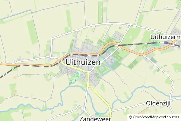 Mapa Uithuizen