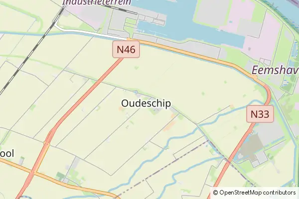 Mapa Oudeschip