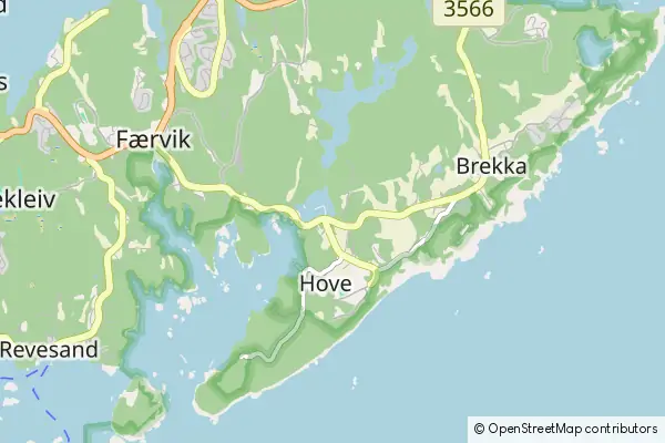 Mapa Faervik