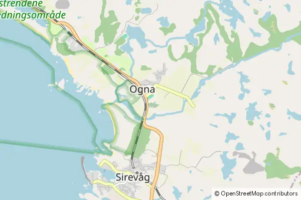 Mapa Ogna