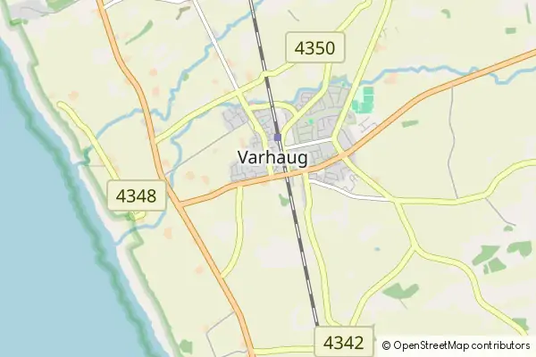 Mapa Varhaug