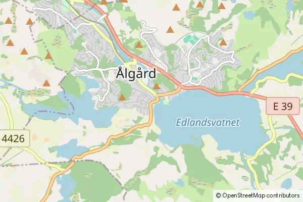 Mapa Ålgård