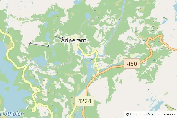 Mapa Aadneram