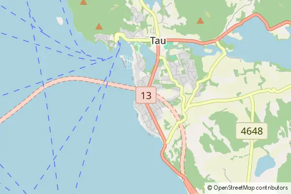 Mapa Tau