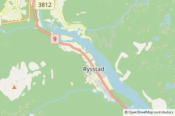 Mapa Rysstad