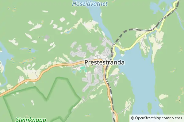 Mapa Drangedal
