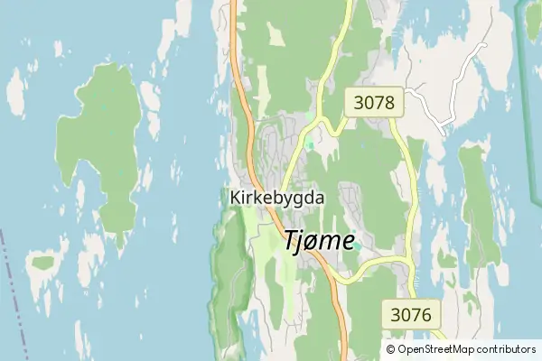 Mapa Tjøme