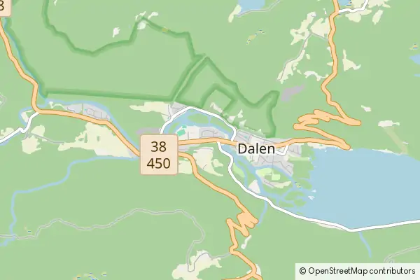 Mapa Dalen