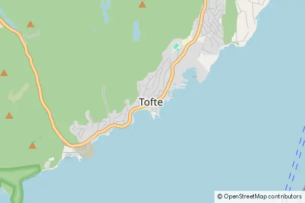 Mapa Tofte