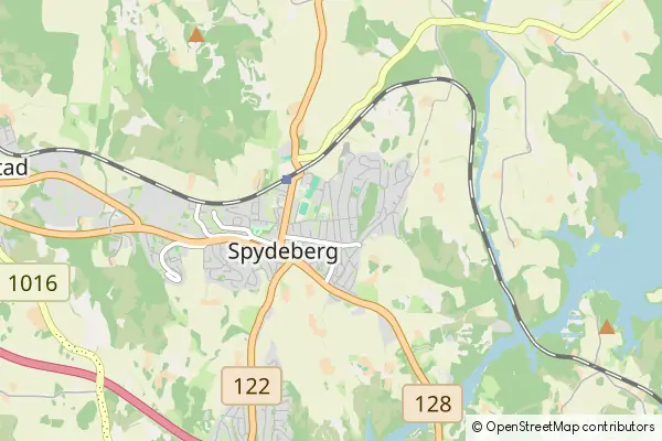 Mapa Spydeberg