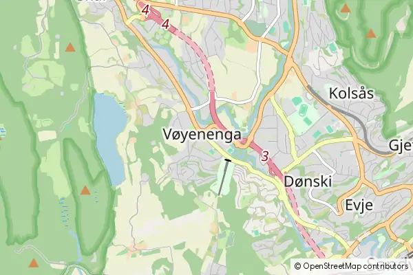 Mapa Voyenenga