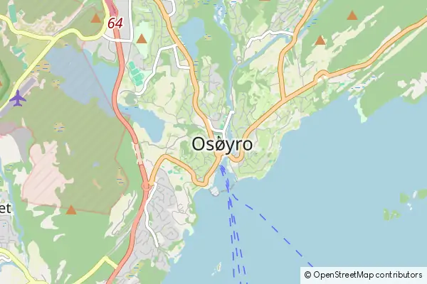 Mapa Osoyro