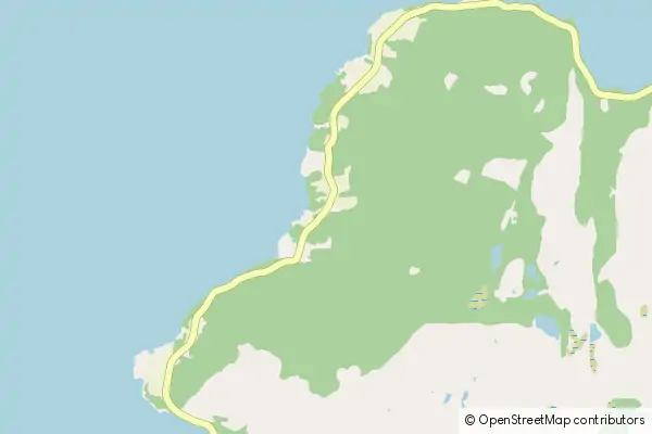 Mapa Kysnesstranda