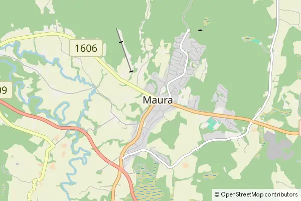 Mapa Maura