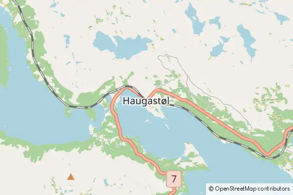 Mapa Haugastol