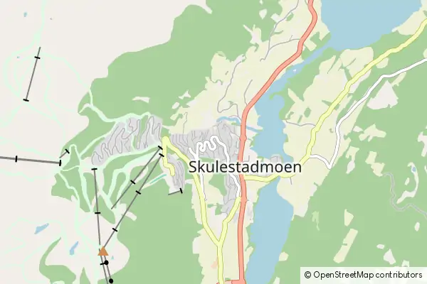 Mapa Skulestadmo