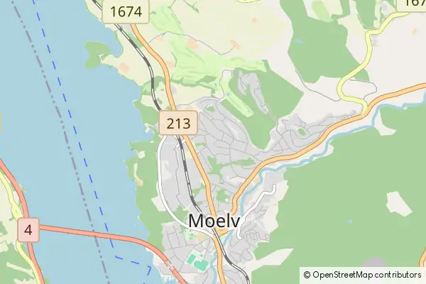 Mapa Moelv