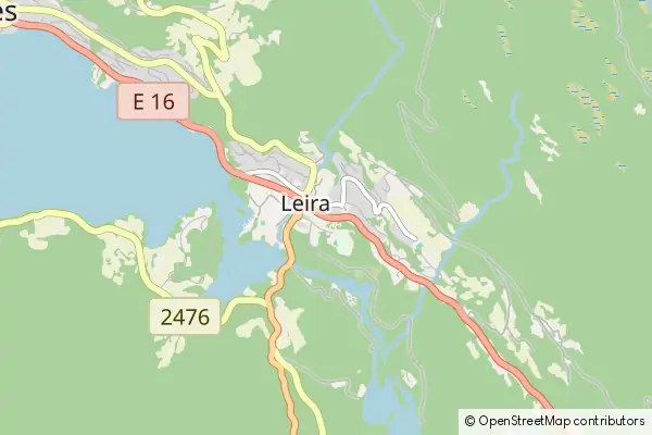 Mapa Leira