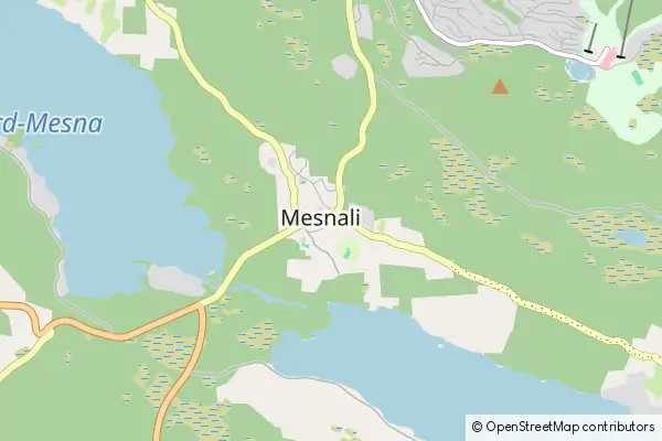 Mapa Mesnali