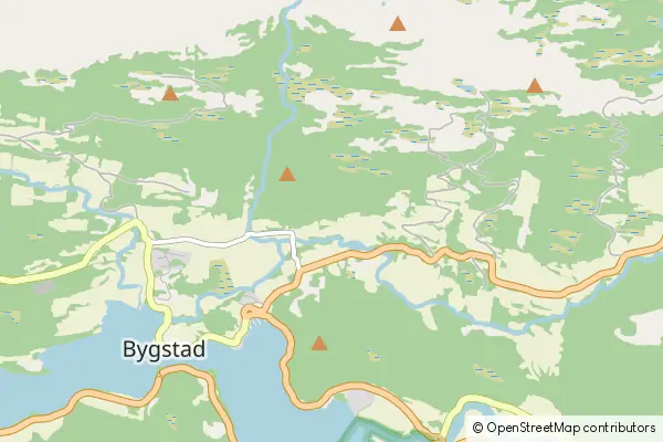 Mapa Bygstad